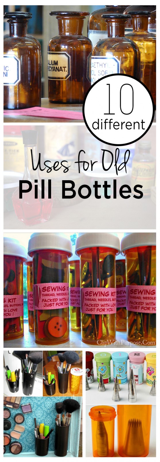 10 Different Uses for Old Pill Bottles Wrapped in Rust