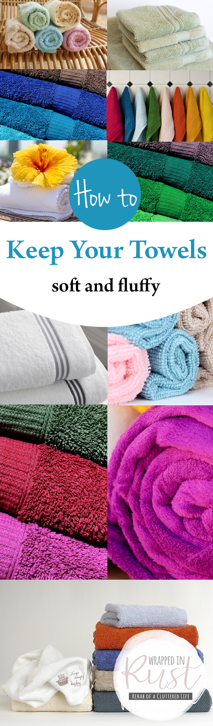 How to Keep Your Towels Soft and Fluffy Wrapped in Rust