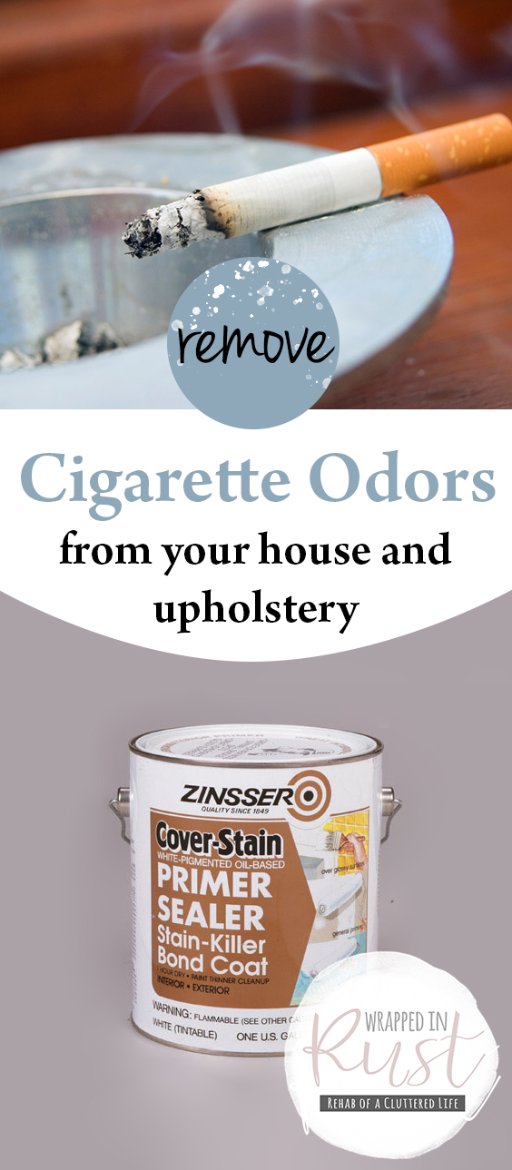 Remove Cigarette Odors From Your House And Upholstery Wrapped In